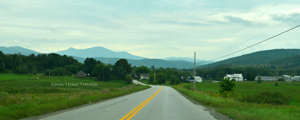 View coming into East Berkshire, VT