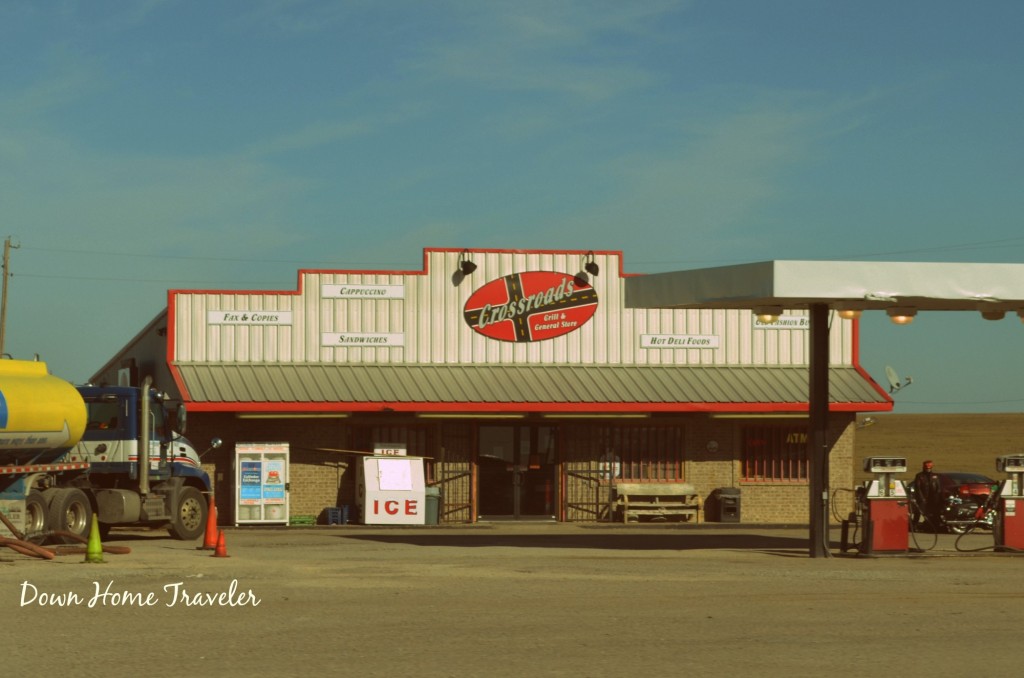 Truck Stop, Oklahoma, Texas, Highway 377