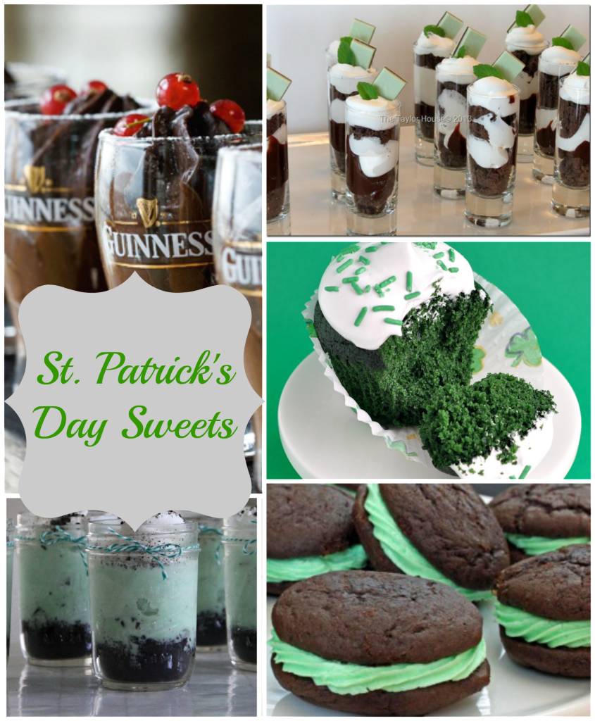Desserts, Recipes. St. Patrick's Day, Holiday