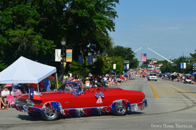 Independence Day, Texas, Arlington, Arlington Idependence Day Parade, Parade, Antique Car