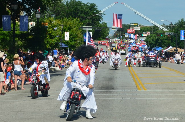 Independence Day, Texas, Arlington, Arlington Idependence Day Parade, Parade, Elvis Motorcycle