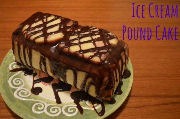#SunsOutSpoonsOut #CollectiveBias #ad #dessert #icecreampoundcake #icecreamcake